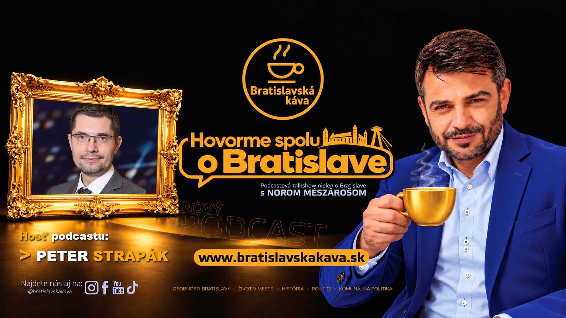 PETER STRAPÁK – epizóda podcastu Bratislavská káva
