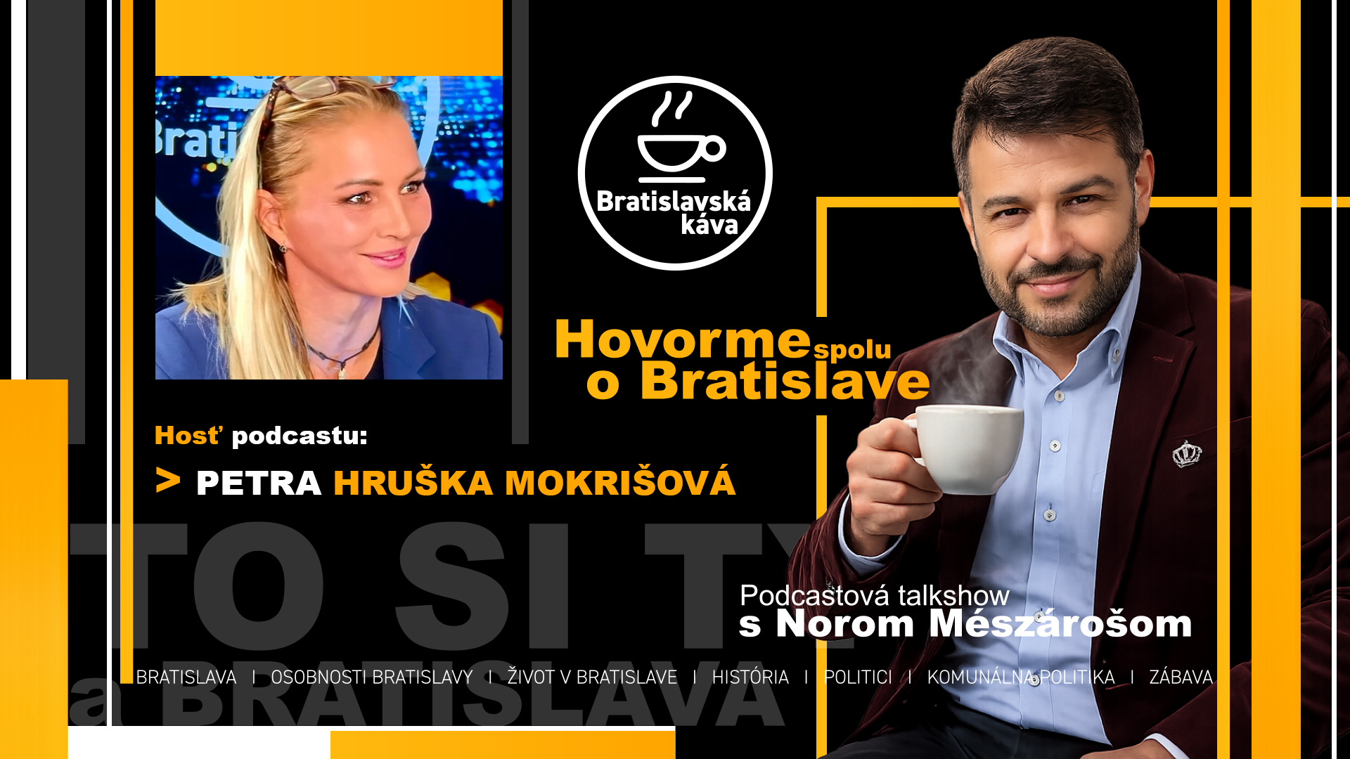 PETRA HRUŠKA MOKRIŠOVÁ – podcast Bratislavská káva